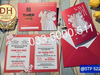 Thiệp Cưới AK 522 giá rẻ Thiệp Cưới AK 522 giá rẻ