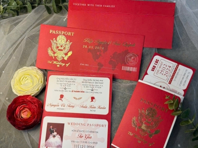 Thiệp Passport - PQ 461 Thiệp Passport - PQ 461